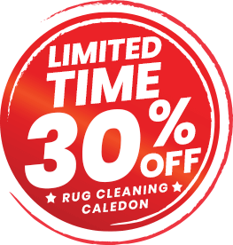 LIMITED TIME 30% OFF Rug Cleaning Caledon