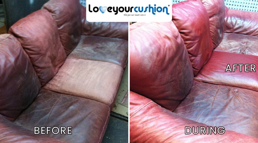 Furniture & Cushion Cleaning Before and After 1