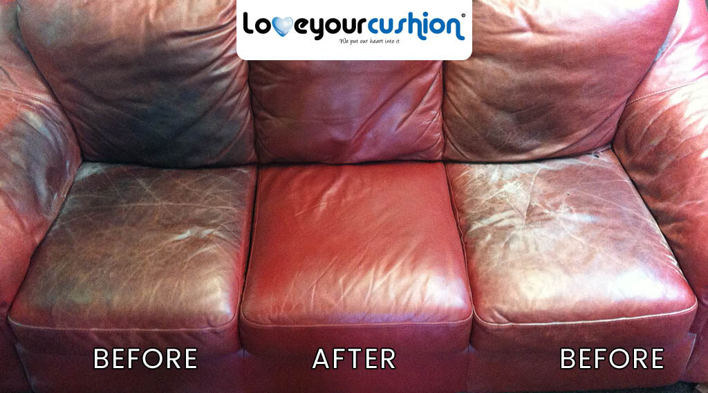 Furniture & Cushion Cleaning Before and After 2