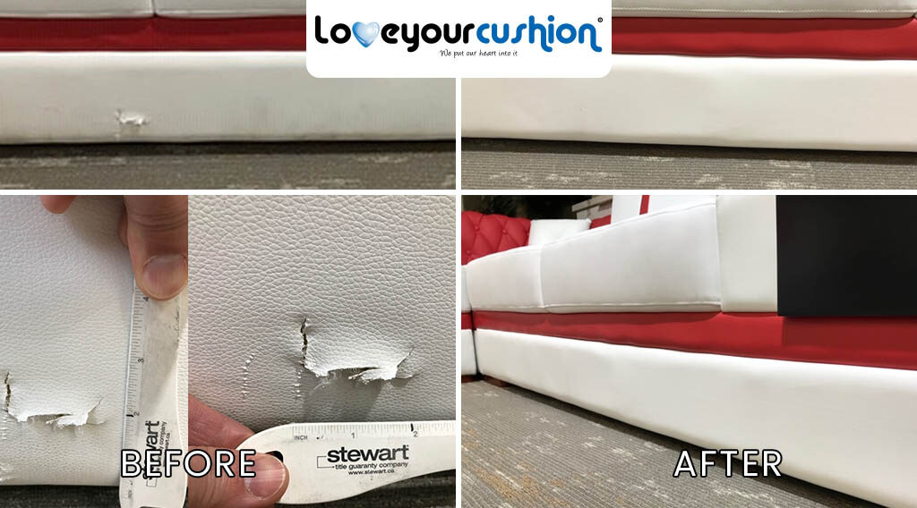 Furniture & Cushion Cleaning Before and After 3